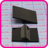 Электрод для электрофореза Флажок без контактов 2х2 силиконовый многоразовый